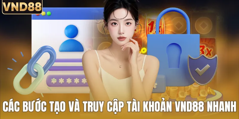 Các bước tạo và truy cập tài khoản VND88 nhanh