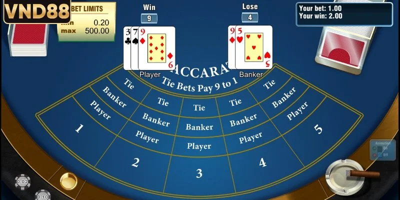 Baccarat VND88 - Hệ Thống Bàn Chơi Hấp Dẫn Mỗi Ngày 4 Những kinh nghiệm chinh phục bàn cược baccarat