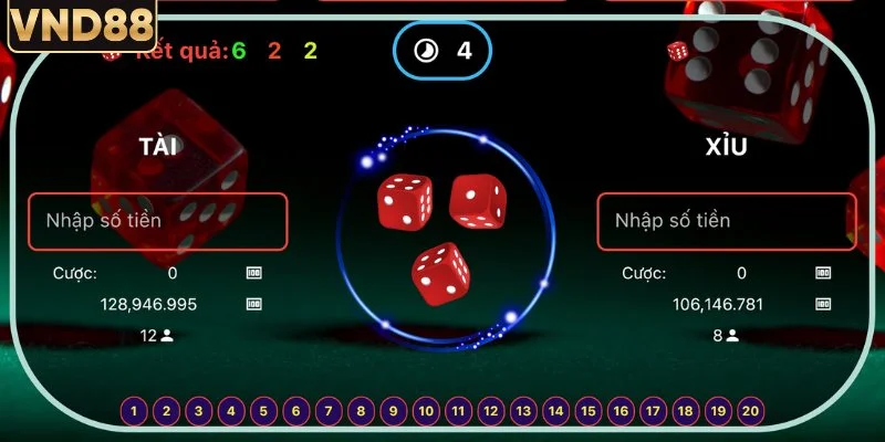 Tài Xỉu VND88 - Trải Nghiệm Bàn Chơi Chuẩn Casino Live 3 Quy tắc vận hành trước khi bắt đầu tài xỉu